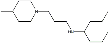 heptan-4-yl[3-(4-methylpiperidin-1-yl)propyl]amine