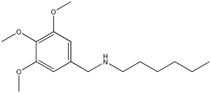 hexyl[(3,4,5-trimethoxyphenyl)methyl]amine