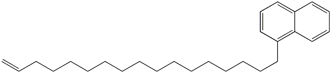 1-(16-Heptadecenyl)naphthalene Structure