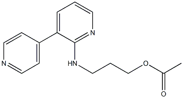 Acetic acid 3-[(3,4'-bipyridin-6-yl)amino]propyl ester