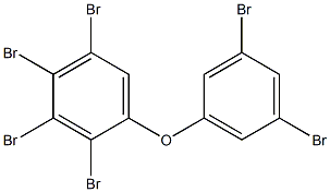 2,3,3',4,5,5'-Hexabromo[1,1'-oxybisbenzene] Structure