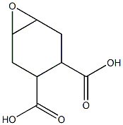 Hexahydro-4,5-epoxyphthalic acid Structure
