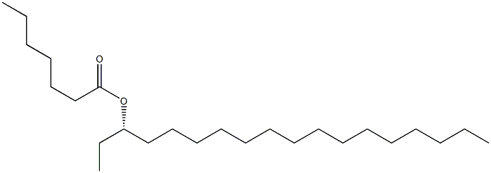 (-)-Heptanoic acid (S)-1-ethylhexadecyl ester|