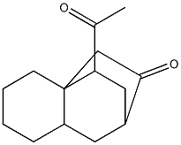 Hexahydro-10-acetyl-8H-3,8a-ethanonaphthalen-2(1H)-one