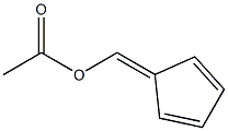 Acetic acid 2,4-cyclopentadiene-1-ylidenemethyl ester