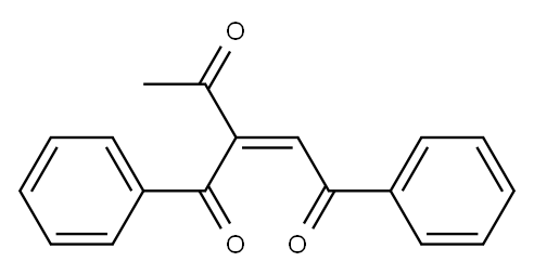 (Z)-1-Acetyl-1,2-dibenzoylethene Structure