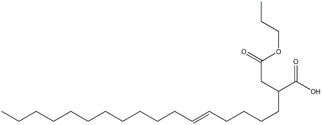 2-(5-Heptadecenyl)succinic acid 1-hydrogen 4-propyl ester Structure