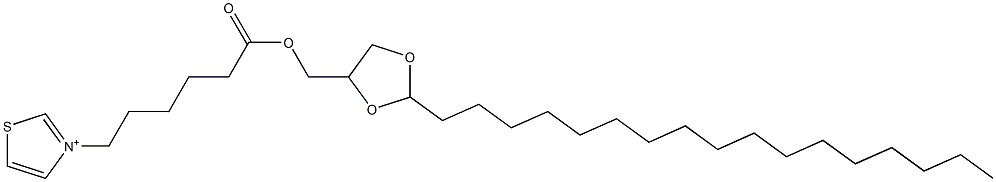 3-[6-(2-Heptadecyl-1,3-dioxolan-4-ylmethoxy)-6-oxohexyl]thiazolium