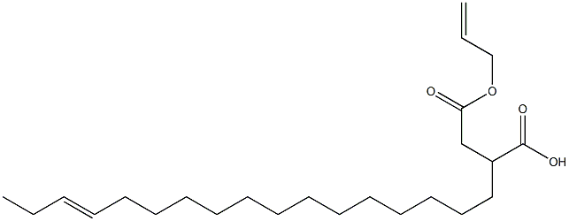 2-(14-Heptadecenyl)succinic acid 1-hydrogen 4-allyl ester Structure
