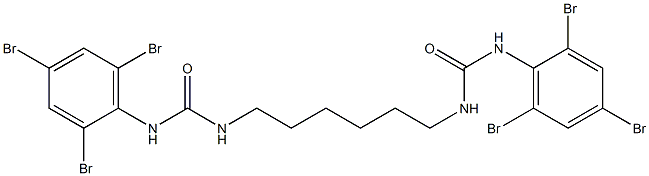 1,1'-Hexamethylenebis[3-(2,4,6-tribromophenyl)urea]