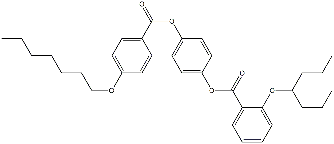 4-Heptyloxybenzoic acid 4-(4-heptyloxybenzoyloxy)phenyl ester|