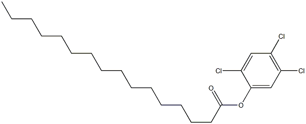 Hexadecanoic acid 2,4,5-trichlorophenyl ester