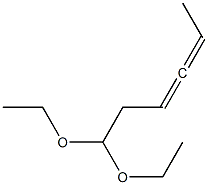 3,4-Hexadienal diethyl acetal