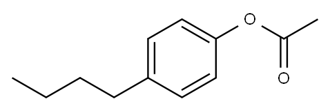 Acetic acid 4-butylphenyl ester
