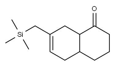 3,4,4a,5,8,8a-Hexahydro-7-trimethylsilylmethyl-1(2H)-naphthalenone|