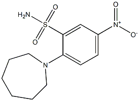 2-[(Hexahydro-1H-azepin)-1-yl]-5-nitrobenzenesulfonamide|