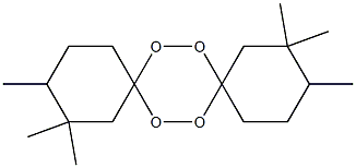 2,2,3,11,11,12-Hexamethyl-7,8,15,16-tetraoxadispiro[5.2.5.2]hexadecane Structure