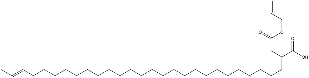 2-(25-Heptacosenyl)succinic acid 1-hydrogen 4-allyl ester Structure