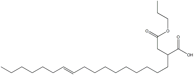 2-(10-Heptadecenyl)succinic acid 1-hydrogen 4-propyl ester|