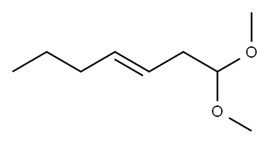 3-Heptenal dimethyl acetal Structure