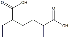 Heptane-2,5-dicarboxylic acid Structure