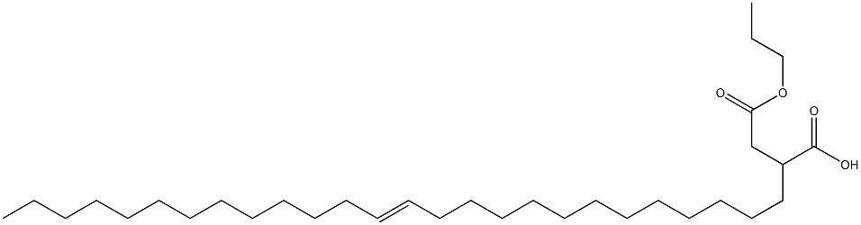 2-(13-Hexacosenyl)succinic acid 1-hydrogen 4-propyl ester Structure