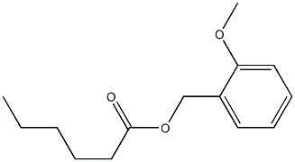 Hexanoic acid 2-methoxybenzyl ester