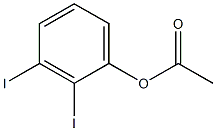 Acetic acid 2,3-diiodophenyl ester