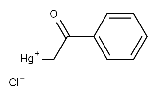 (Phenylcarbonylmethyl)mercury(II) chloride