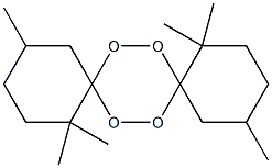 1,1,4,10,10,13-Hexamethyl-7,8,15,16-tetraoxadispiro[5.2.5.2]hexadecane Structure