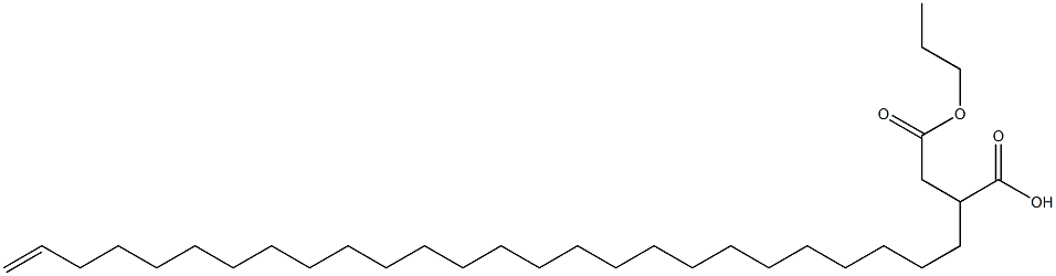 2-(25-Hexacosenyl)succinic acid 1-hydrogen 4-propyl ester Structure