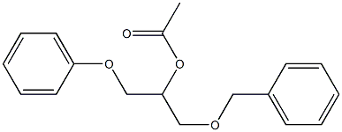 Acetic acid 1-(phenoxymethyl)-2-(benzyloxy)ethyl ester