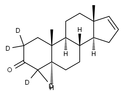 16-(5a)-Androsten-3-one-2,2,4,4-d4