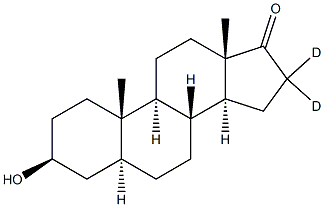 5a-Androstan-3b-ol-17-one-16,16-d2
