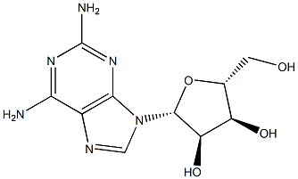 2-aminoadenosine Structure