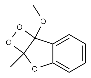 2A,7B-DIHYDRO-7B-METHOXY-2A-METHYL-1,2-DIOXETO(3,4-B)BENZOFURAN