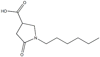 1-HEXYL-4-CARBOXY-2-PYRROLIDONE