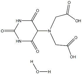 (HEXAHYDRO-2,4,6-TRIOXO-5-PYRIMIDINYL)IMINODIACETIC ACID MONOHYDRATE 99% Structure