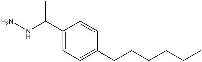 1-(1-(4-hexylphenyl)ethyl)hydrazine