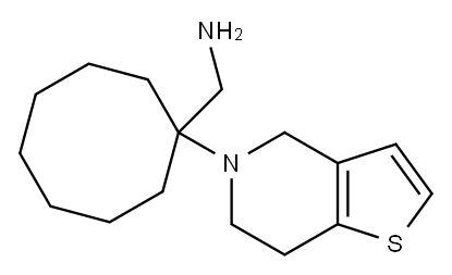(1-{4H,5H,6H,7H-thieno[3,2-c]pyridin-5-yl}cyclooctyl)methanamine|