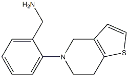 (2-{4H,5H,6H,7H-thieno[3,2-c]pyridin-5-yl}phenyl)methanamine Structure