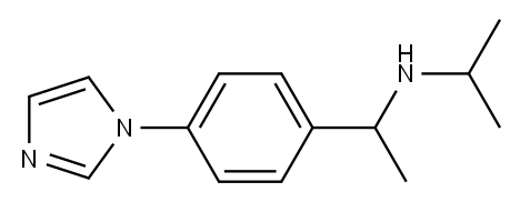 {1-[4-(1H-imidazol-1-yl)phenyl]ethyl}(propan-2-yl)amine