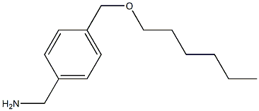 {4-[(hexyloxy)methyl]phenyl}methanamine