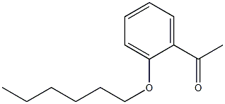 1-[2-(hexyloxy)phenyl]ethan-1-one 结构式