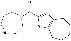 1-{4H,5H,6H,7H,8H-cyclohepta[b]thiophen-2-ylcarbonyl}-1,4-diazepane