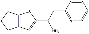 1-{4H,5H,6H-cyclopenta[b]thiophen-2-yl}-2-(pyridin-2-yl)ethan-1-amine