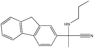 2-(9H-fluoren-2-yl)-2-(propylamino)propanenitrile