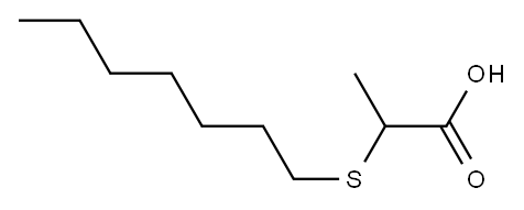 2-(heptylsulfanyl)propanoic acid