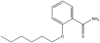 2-(hexyloxy)benzene-1-carbothioamide