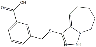 3-({5H,6H,7H,8H,9H-[1,2,4]triazolo[3,4-a]azepin-3-ylsulfanyl}methyl)benzoic acid